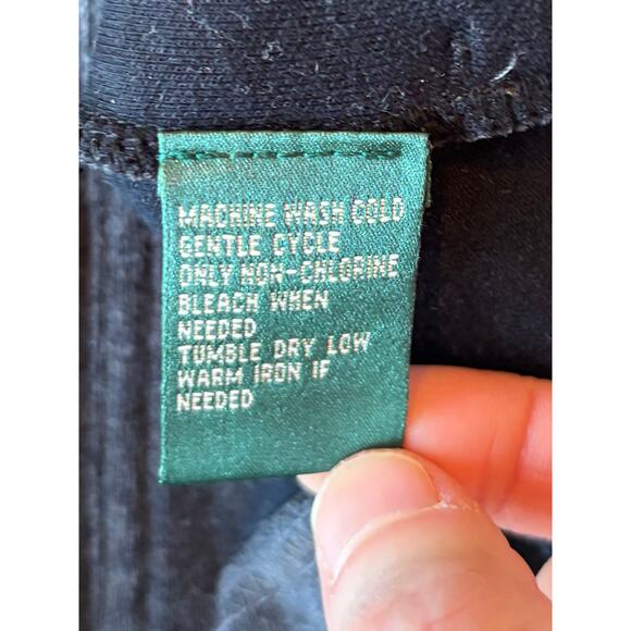 Lauren Ralph Lauren Ponte Jacket Button Down Heavy Knit Charcoal Womens Large - Picture 3 of 10